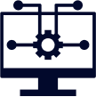 Why to choose our compliance consulting & compliance management tools icon:  
Proprietary Tools 