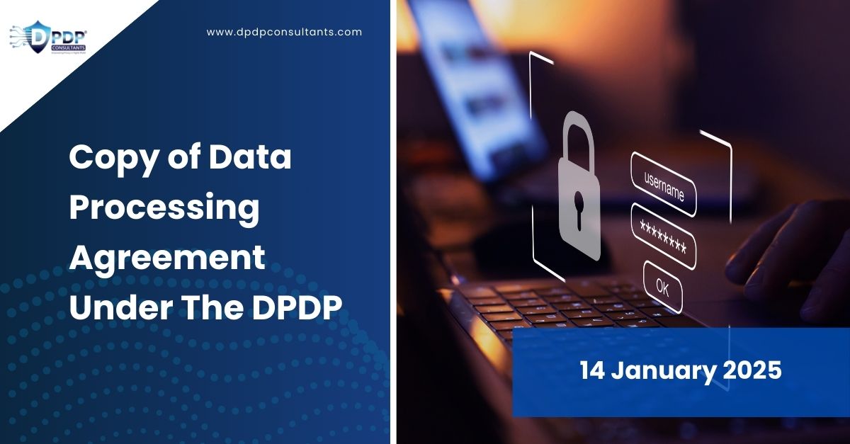 Copy of Data Processing Agreement Under The DPDP