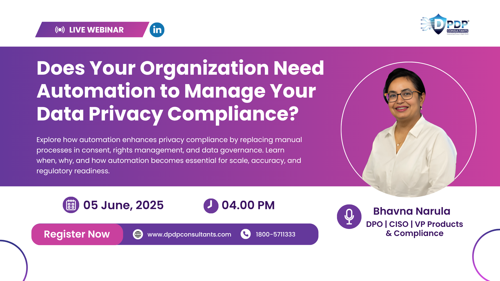 Does your organization need automation to manage your data privacy Compliance?