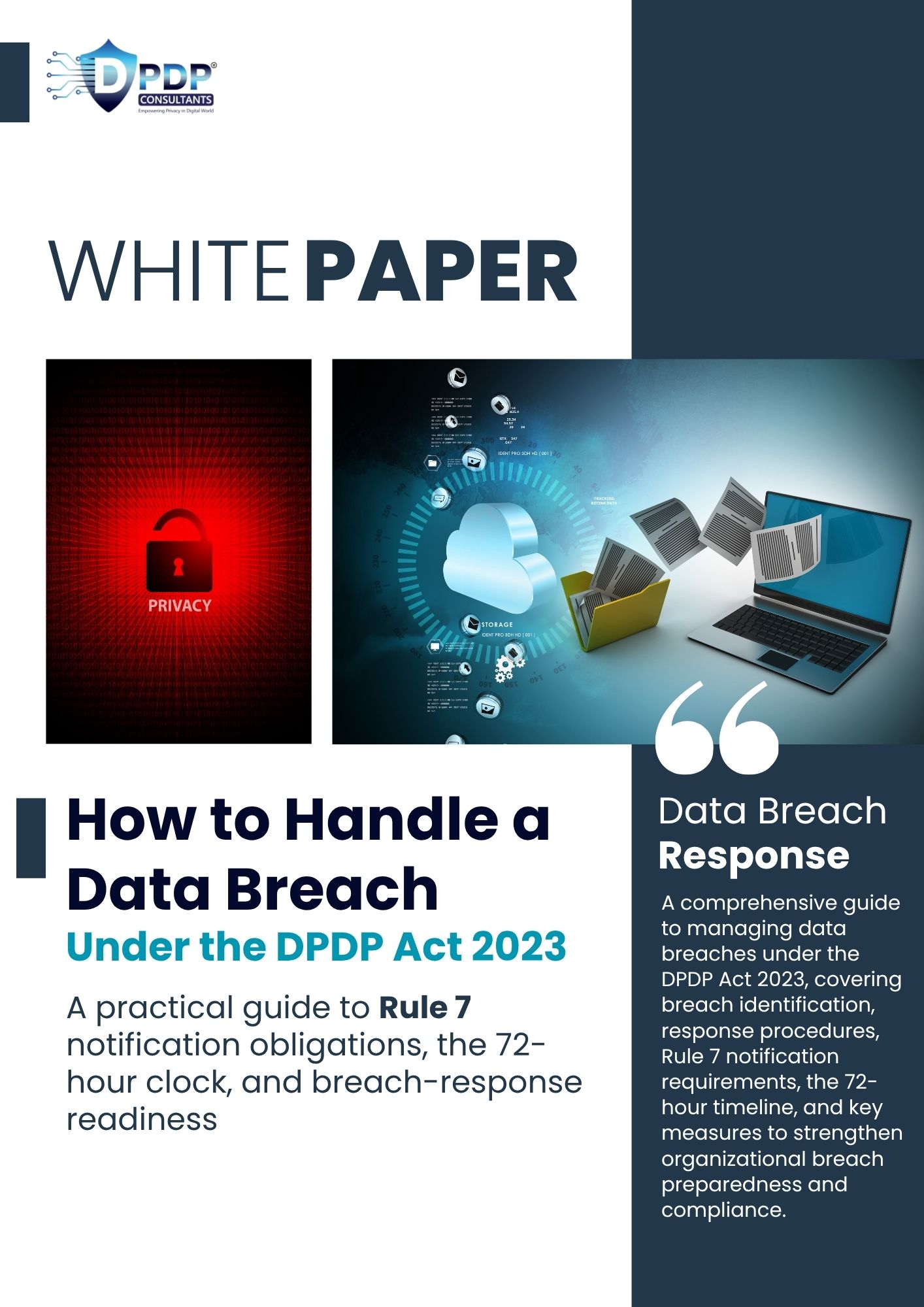 How to Handle a Data Breach Under the DPDP Act 2023